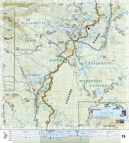 1004 PCT Oregon North (map 15) Preview 1