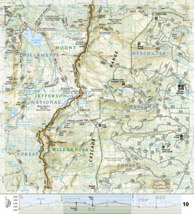 1004 PCT Oregon North (map 10) Preview 1