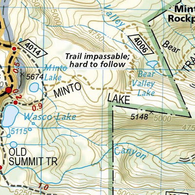 1004 PCT Oregon North (map 10) Preview 2