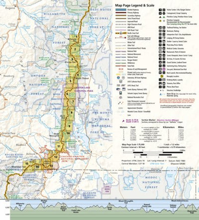 1005 PCT Oregon South (map 00) Preview 1