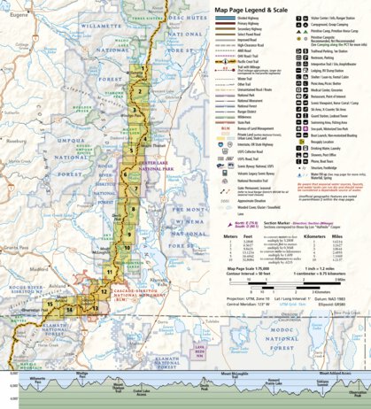 1005 PCT Oregon South (map 00) Preview 1