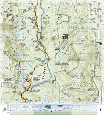 1005 PCT Oregon South (map 08) Preview 1