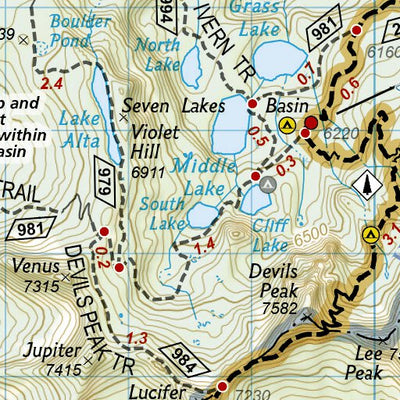 1005 PCT Oregon South (map 08) Preview 3