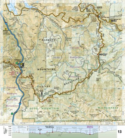 1005 PCT Oregon South (map 13) Preview 1