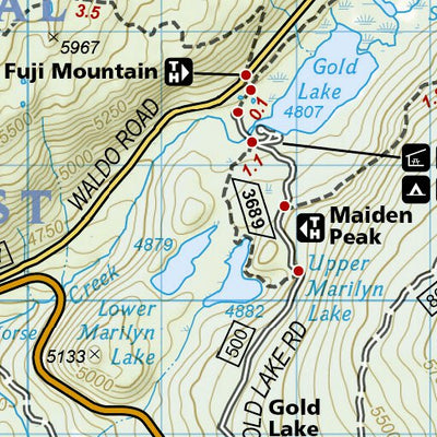 1005 PCT Oregon South (map 01) Preview 2