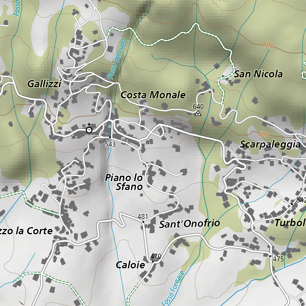 Sentiero Italia: tappe T03-T01 (Basilicata) Map by Geo4map | Avenza Maps