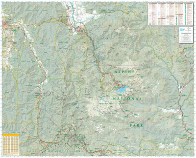 Bogong Alpine Area Outdoor Recreation Guide Ed4 (2018) (includes Falls Creek map) Preview 2