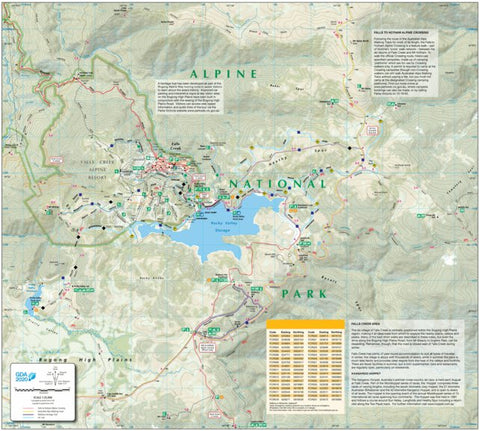 Falls Creek - Bogong Alpine Area Ed4 (2018) Preview 1