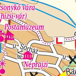 Nagyvázsony city map, várostérkép Preview 3