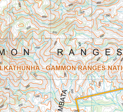 Flinders Ranges Map D3 Preview 2