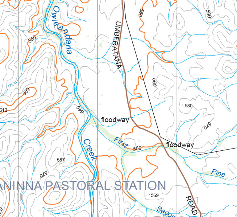 Flinders Ranges Map D5 by Mapland - Department for Environment and ...