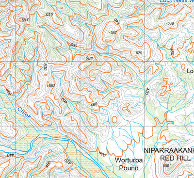 Flinders Ranges Map D7 Preview 2