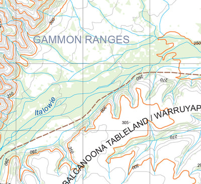 Flinders Ranges Map D7 Preview 3