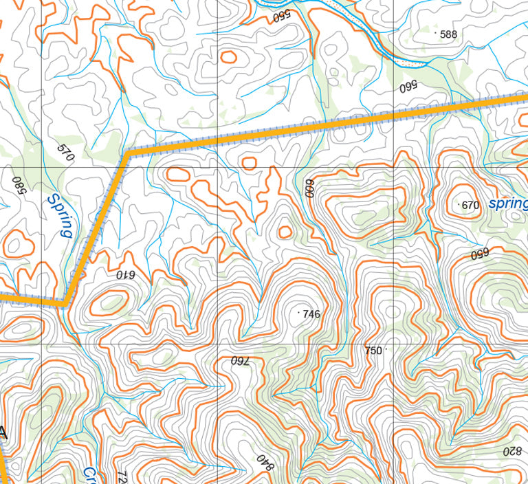 Flinders Ranges Map D9 by Mapland - Department for Environment and ...