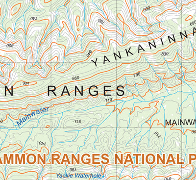 Flinders Ranges Map D10 Preview 3