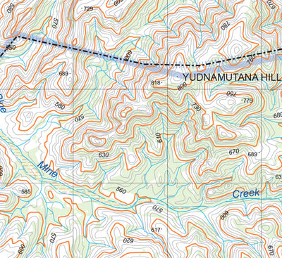 Flinders Ranges Map D15 Preview 2