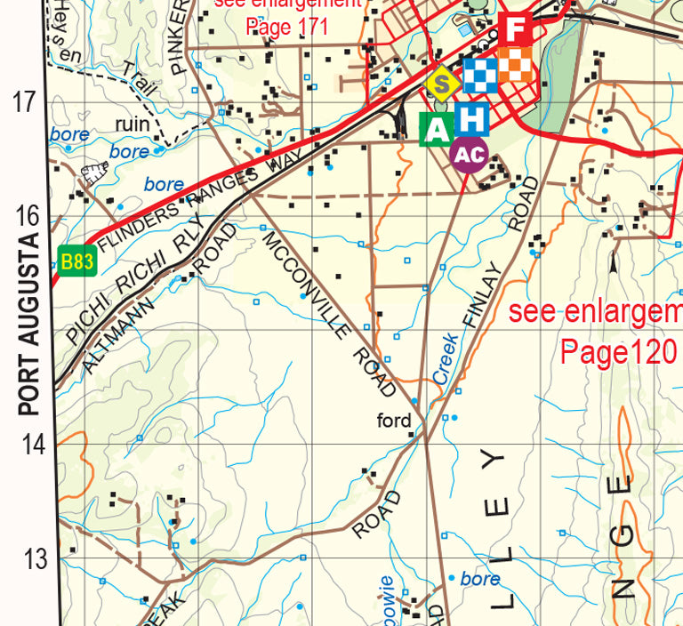 Flinders Ranges South Australia - Emergency Services Map Book by ...