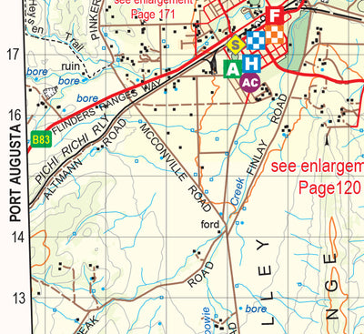 Flinders Ranges South Australia - Emergency Services Map Book Preview 2