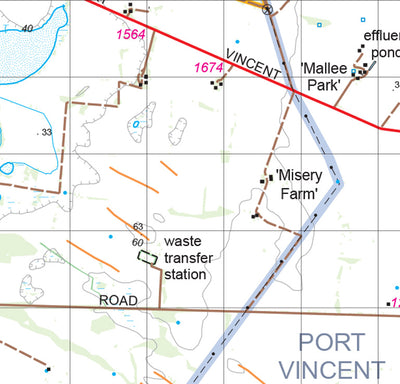 Yorke Peninsula and Mid North Map 143 Preview 2