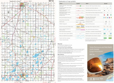 Yorke Peninsula and Mid North Map 142 Preview 1