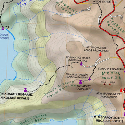 Simi Maps Symi island, Dodecanese, Greece Map by Anavasi editions | Avenza Maps