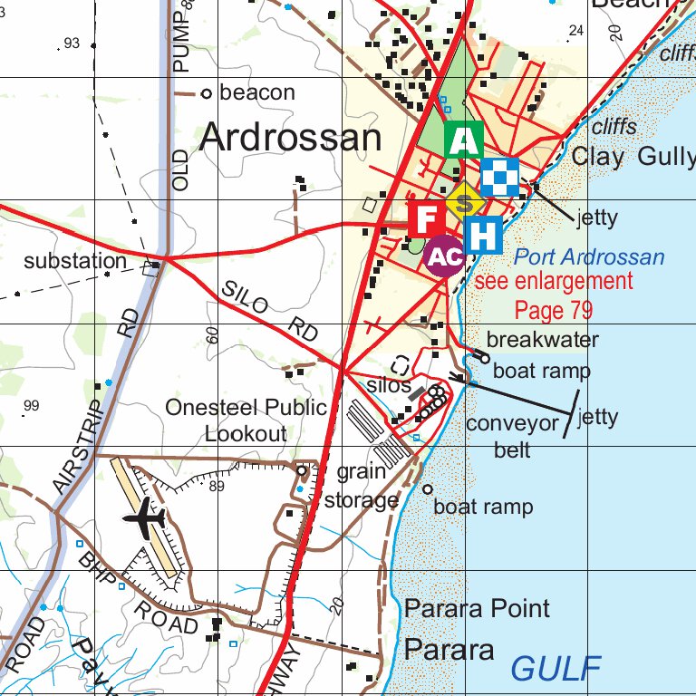 Yorke Peninsula and Mid North Map 201 by Mapland - Department for ...
