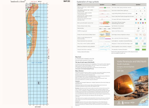 Yorke Peninsula and Mid North Map 203 Preview 1