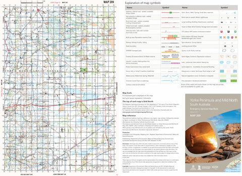 Yorke Peninsula and Mid North Map 209 Preview 1