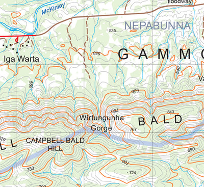 Emergency Services Map Book - Vulkathunha-Gammon Ranges Park Maps Preview 1