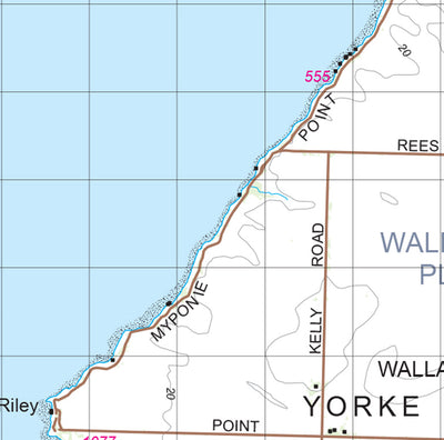 Yorke Peninsula and Mid North Map 262 Preview 2