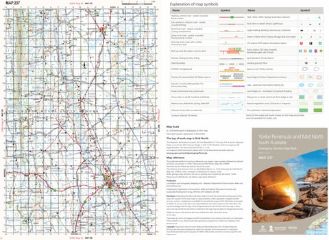 Yorke Peninsula and Mid North Map 237 Preview 1