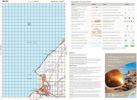 Yorke Peninsula and Mid North Map 262 Preview 1