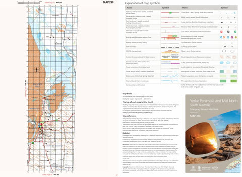 Yorke Peninsula and Mid North Map 296 Preview 1
