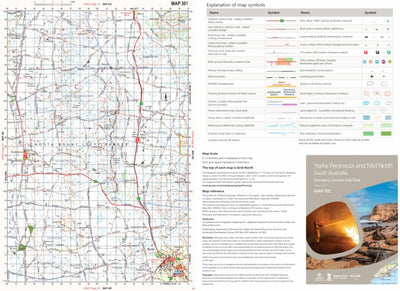 Yorke Peninsula and Mid North Map 301 Preview 1