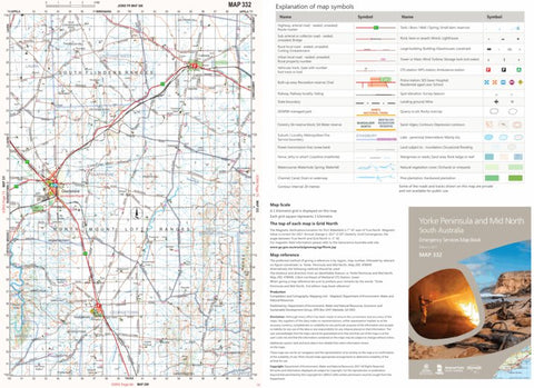 Yorke Peninsula and Mid North Map 332 Preview 1