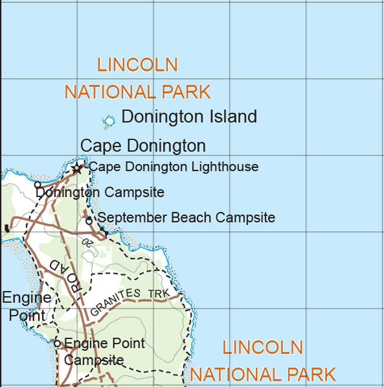 Eyre Postcode Map Eyre Peninsula and West Coast Map 164 by Mapland - Department for ...