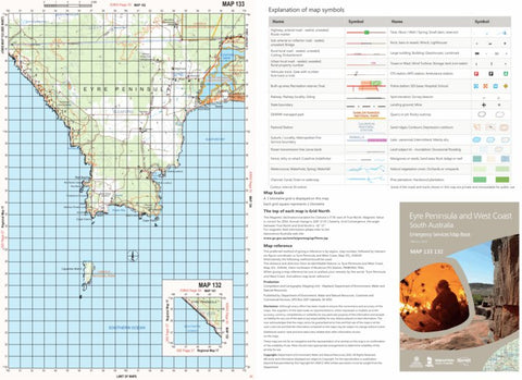 Eyre Peninsula and West Coast Map 132 & 133 Preview 1