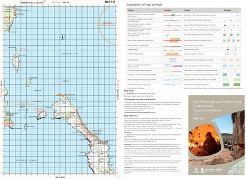 Eyre Peninsula and West Coast Map 135 Preview 1
