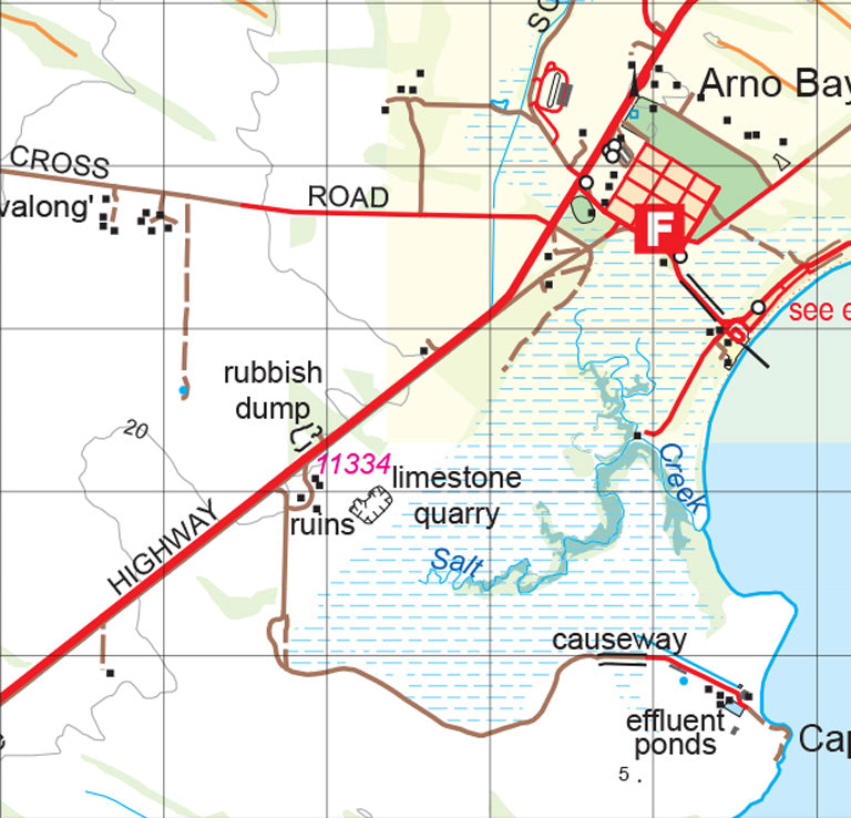 Eyre Postcode Map Eyre Peninsula and West Coast Map 257 by Mapland - Department for ...