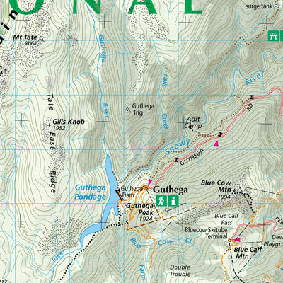 Kosciuszko Alpine Area Outdoor Recreation Guide Ed2 (2017) (includes Jangungal Wilderness map) Preview 2