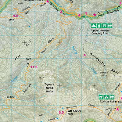 Buller-Howitt Alpine Area Outdoor Recreation Guide Ed2 (2018) (includes Mt Buller and Stirling map) Preview 3