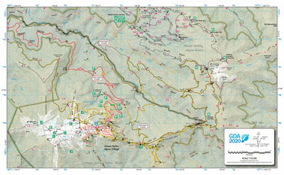 Buller-Howitt Alpine Area Outdoor Recreation Guide Ed2 (2018) (includes Mt Buller and Stirling map) Preview 2