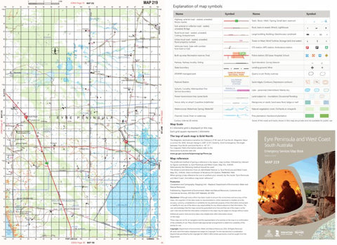 Eyre Peninsula and West Coast Map 219 Preview 1