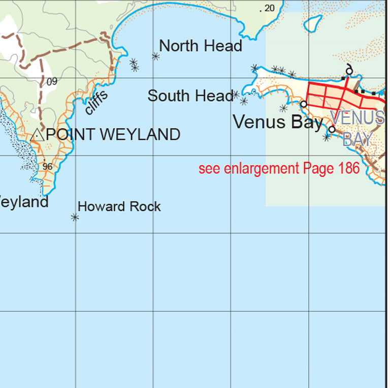 Eyre Postcode Map Eyre Peninsula and West Coast Map 313 by Mapland - Department for ...