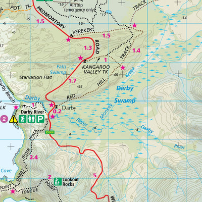 Wilsons Promontory Outdoor Recreation Guide Ed2 (2015) (includes Corner Inlet / Nooramunga map) Preview 2