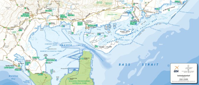 Wilsons Promontory Outdoor Recreation Guide Ed2 (2015) (includes Corner ...