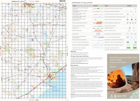 Eyre Peninsula and West Coast Map 257 Preview 1