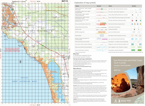 Eyre Peninsula and West Coast Map 314 Preview 1
