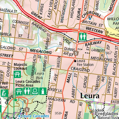 Blue Mountains North Outdoor Recreation Guide Ed2 (2018) (includes Katoomba map) Preview 2