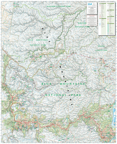 Blue Mountains North Outdoor Recreation Guide Ed2 (2018) Preview 1